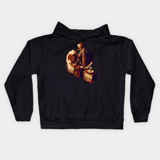 DJ Gentleman Old School Kids Hoodie